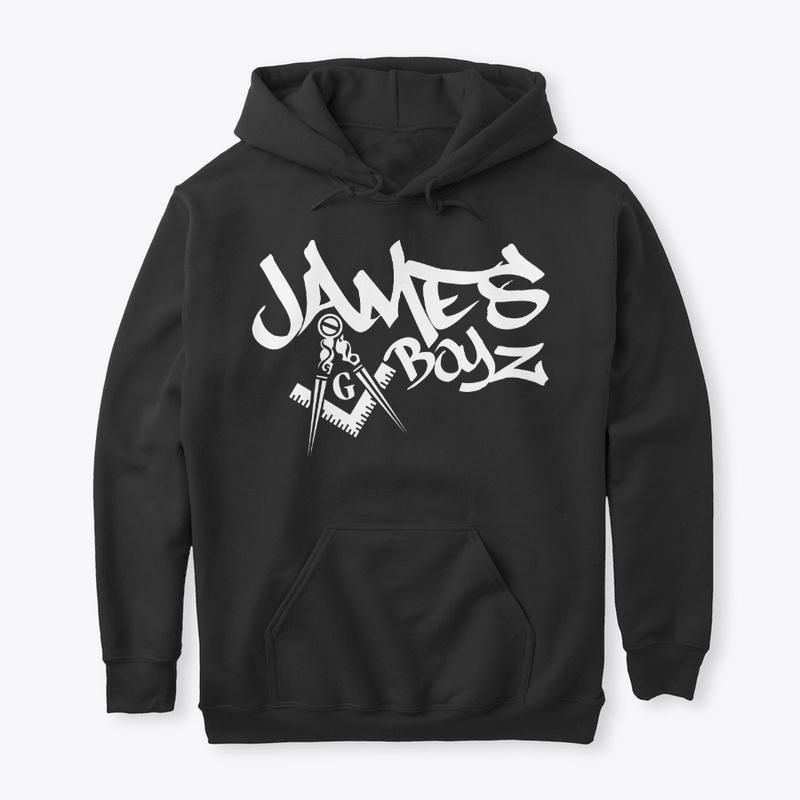 James Boyz Graffiti  White