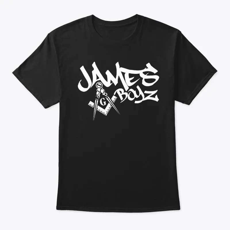 James Boyz Graffiti  White