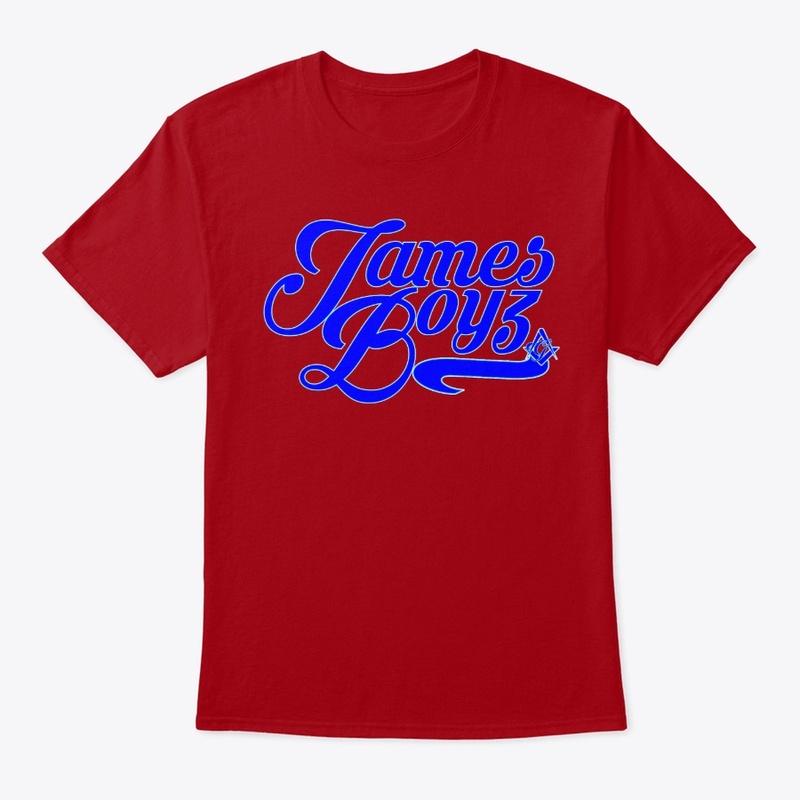 James Boys Baseball Red